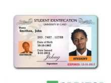 Usa Id Card Template