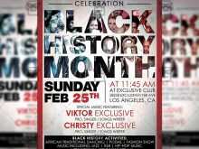93 Black History Month Flyer Template Free PSD File by Black History Month Flyer Template Free
