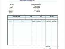 93 Blank Hotel Invoice Template In Excel Download with Hotel Invoice Template In Excel