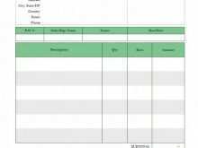 93 Blank Tax Invoice Template For Rent Maker for Tax Invoice Template For Rent