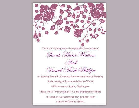 93 Blank Wedding Invitations Card Editor for Ms Word with Wedding Invitations Card Editor