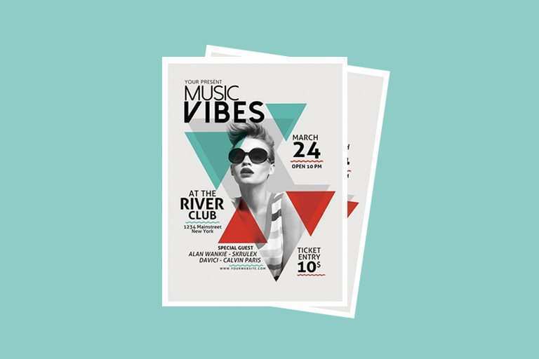 93 Create Band Flyers Templates For Free for Band Flyers Templates