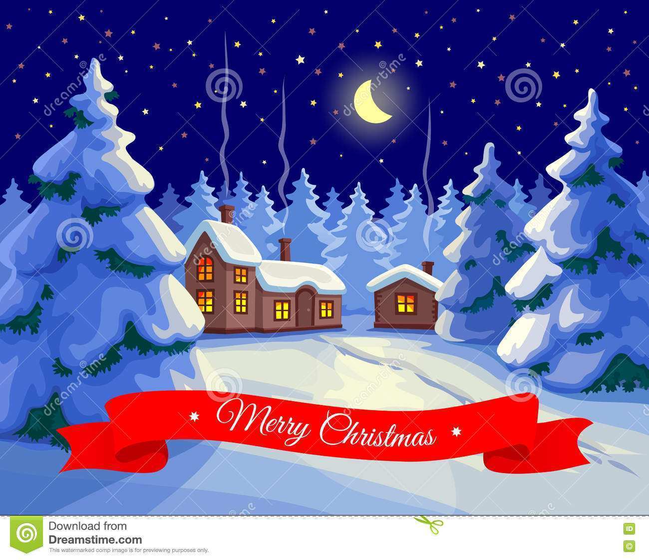 93 Create Christmas Card Template Landscape for Christmas Card Template Landscape