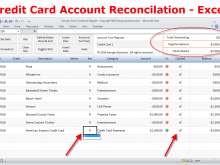 93 Create Credit Card Reconciliation Template by Credit Card Reconciliation Template