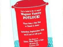 93 Create Potluck Flyer Template With Stunning Design with Potluck Flyer Template