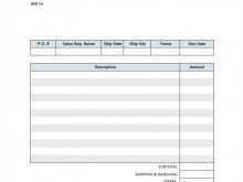 93 Create Simple Blank Invoice Template Layouts for Simple Blank Invoice Template