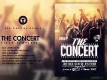 93 Creating Band Flyers Templates With Stunning Design with Band Flyers Templates