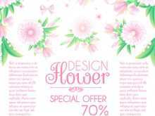 93 Creating Flower Card Design Template Photo by Flower Card Design Template