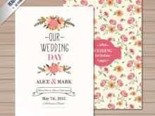 Wedding Card Greetings Template