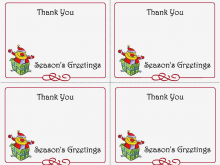 93 Creative Template For Christmas Card Labels For Free by Template For Christmas Card Labels