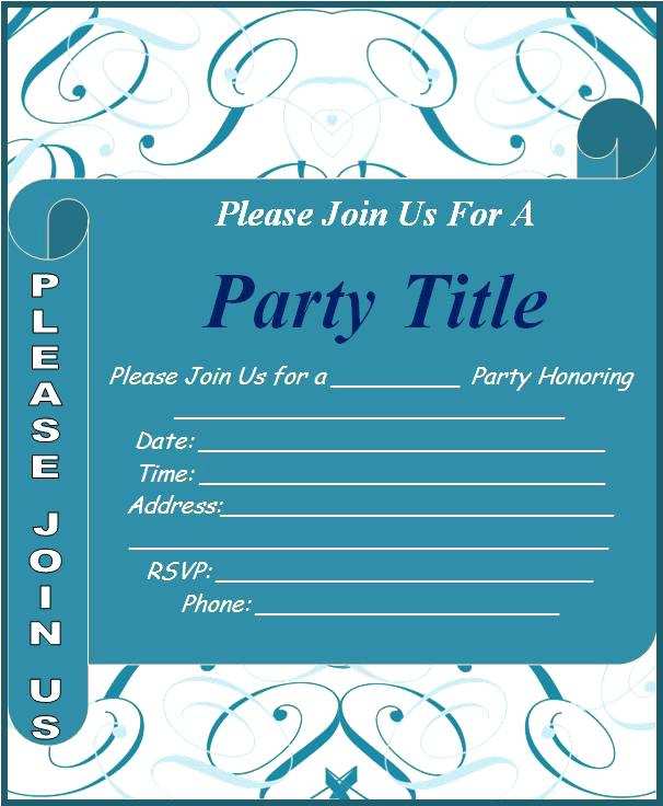 93 Customize Invitation Card Format For An Event For Free with Invitation Card Format For An Event