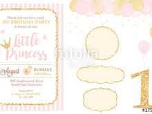 93 Customize Our Free Golden Birthday Card Template With Stunning Design with Golden Birthday Card Template