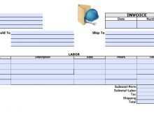 93 Customize Our Free Labour Invoice Format In Word For Free with Labour Invoice Format In Word