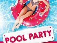 Pool Party Flyer Template Free