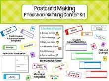 93 Customize Our Free Postcard Template Preschool PSD File for Postcard Template Preschool