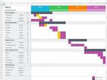 93 Customize Production Schedule Gantt Chart Template for Ms Word with Production Schedule Gantt Chart Template