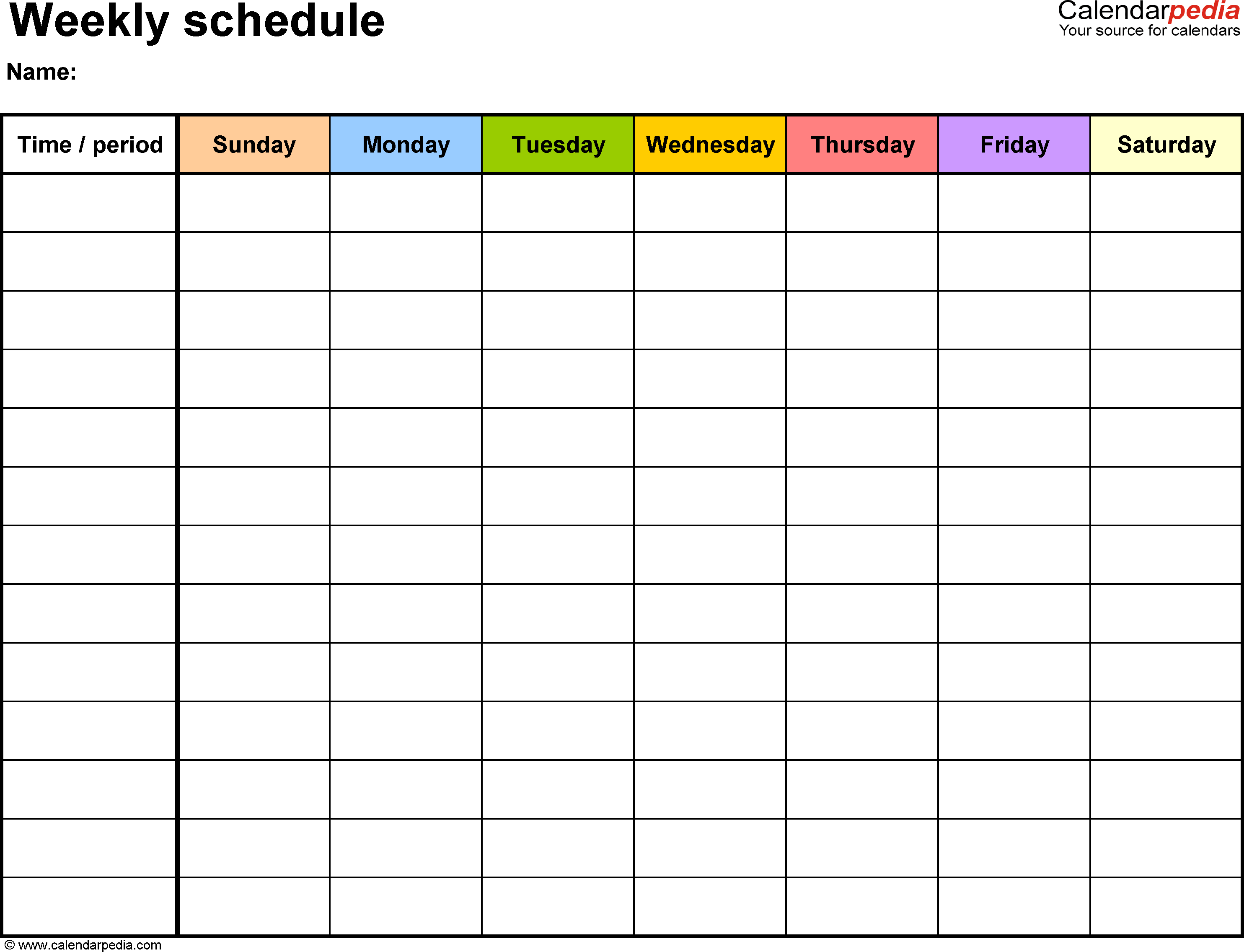 93 Free Academic Class Schedule Template For Free by Academic Class Schedule Template