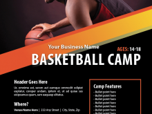 93 Free Basketball Camp Flyer Template Templates for Basketball Camp Flyer Template