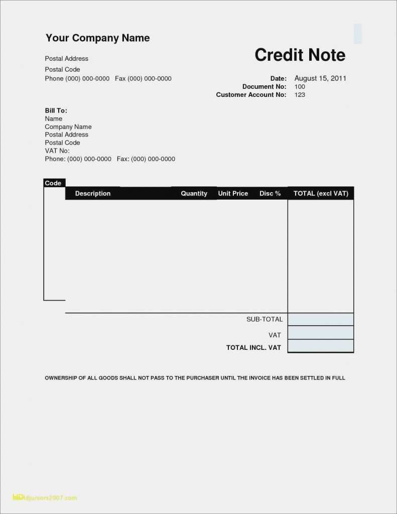 93 Free Invoice Blank Form Templates for Invoice Blank Form