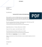 93 Free Invoice Letter Format in Photoshop with Invoice Letter Format