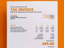 93 Free Printable Tax Invoice Template Xero for Ms Word with Tax Invoice Template Xero