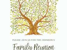 93 How To Create Family Reunion Flyer Template Free PSD File with Family Reunion Flyer Template Free