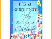 Free Retirement Party Flyer Template