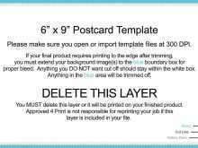 93 How To Create Postcard Template 6X9 Photo with Postcard Template 6X9