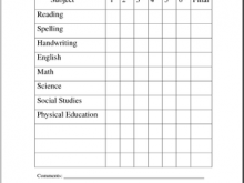 93 Online Homeschool Report Card Template Pdf For Free by Homeschool Report Card Template Pdf