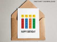93 Printable Birthday Card Template Lego Download with Birthday Card Template Lego