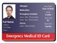 93 Printable Medical Id Card Template Uk Maker with Medical Id Card Template Uk