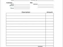 93 Printable Quickbooks Blank Invoice Template for Ms Word by Quickbooks Blank Invoice Template