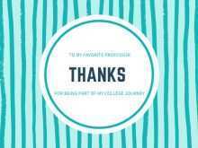 93 Printable Thank You Card Template College Graduation Photo for Thank You Card Template College Graduation