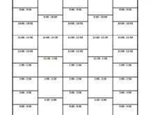 93 Printable University Class Schedule Template PSD File for University Class Schedule Template