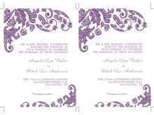 93 Printable Wedding Card Template Word Free Templates with Wedding Card Template Word Free