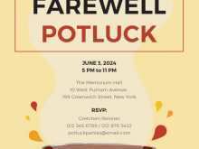 93 Report Potluck Flyer Template PSD File for Potluck Flyer Template