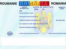 93 Romanian Id Card Template in Word by Romanian Id Card Template