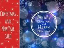93 Standard Christmas And New Year Card Templates for Ms Word for Christmas And New Year Card Templates