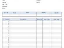 93 Standard Repair Shop Invoice Template Excel Photo with Repair Shop Invoice Template Excel