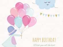 93 The Best Little Girl Birthday Card Templates Templates with Little Girl Birthday Card Templates