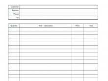 Musician Invoice Template Australia