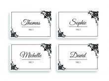 93 The Best Name Card Template For Table Settings Maker by Name Card Template For Table Settings