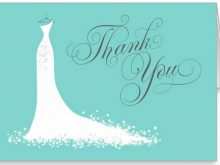 93 The Best Thank You Card Template Bridal Shower in Word for Thank You Card Template Bridal Shower