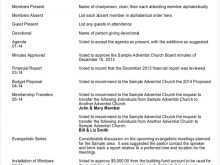 94 Best Church Board Agenda Template PSD File with Church Board Agenda Template