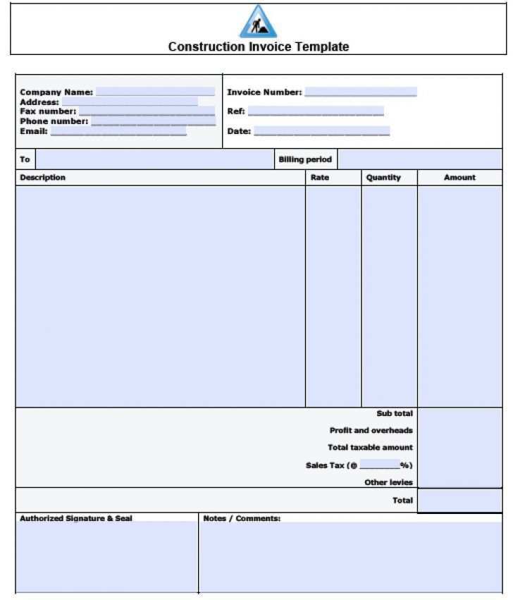 94 Best Construction Invoice Template Uk Now by Construction Invoice Template Uk