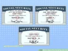 94 Best Make A Social Security Card Template Photo by Make A Social Security Card Template