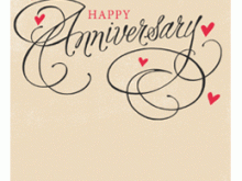 94 Create Anniversary Card Template Printable in Word for Anniversary Card Template Printable