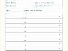 94 Create Contractor Timesheet Invoice Template for Ms Word by Contractor Timesheet Invoice Template