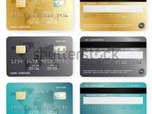94 Create Credit Card Design Template Vector Formating with Credit Card Design Template Vector