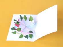 94 Create Origami Birthday Card Template Templates with Origami Birthday Card Template